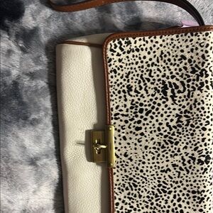 Fossil Black and White  Bag with Classic Appeal